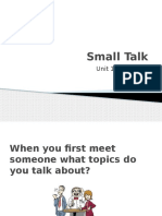 Small Talk: Unit 1 - Lesson 1