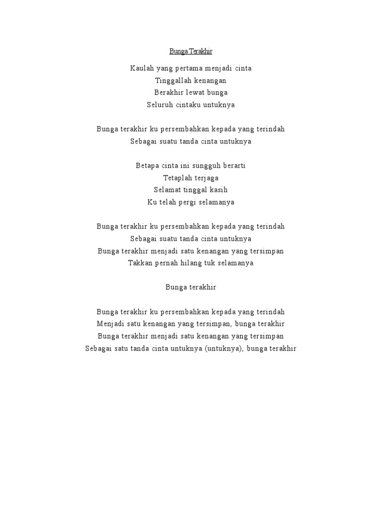 Afgan Bunga Terakhir PDF