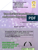 Tema 18 Virus Transmitidos Por Artrópodos y Otros Virus Zoonóticos