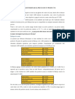 Caso Práctico para Determinar El Precio de Un Producto