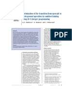 Optimization of The Transition From Open-Pit To Underground Operation in Combined Mining Using (0-1) Integer Programming