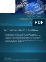 Retroalimentación Positiva y Negativa