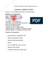 Fibrom Uterin - Ingrijirea Pacientei