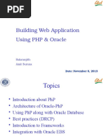 PHP & Oracle