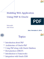 PHP & Oracle