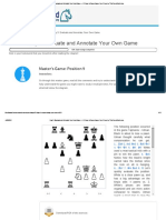 Day 9 - Evaluate and Annotate Your Own Game - 21 Days To Supercharge Your Chess by TheChessWorld