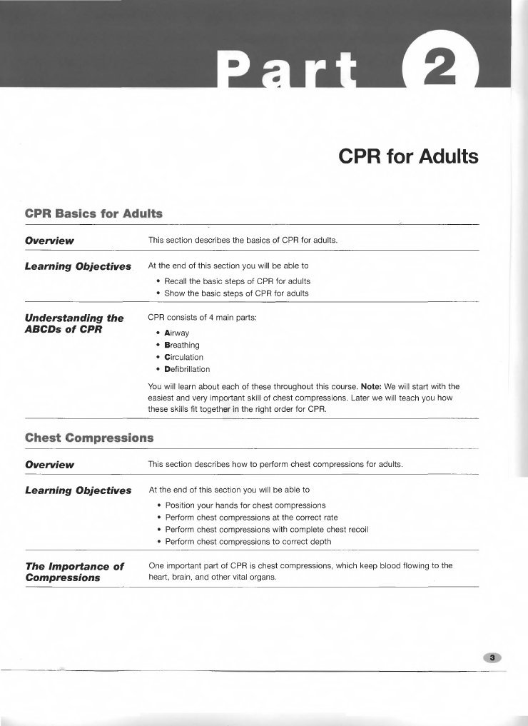 BLS For Healthcare Providers Student Manual (Part 2) | PDF