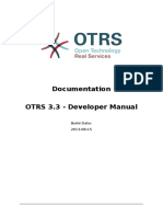 Otrs Developer Book