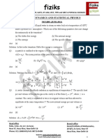 5.thermodynamics and Statistical Physics NET-JRF VKS