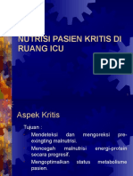 Nutrisi Pasien Kritis Di Ruang Icu