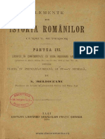 Beldiceanu-Elemente de Istoria Romanilor-1894