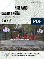 Kabupaten Serang Dalam Angka 2016