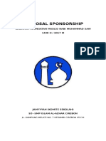Proposal Sponsorship Cover