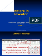 Initiere in Inventor - Curs 02.pps