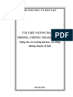 Giáo Trình - phòng Chống Tham Nhũng