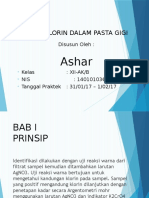 Ashar (Klor Dalam Pasta Gigi)