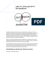 Smarketing ¿Qué Es ¿Para Qué Sirve ¿Cuáles Son Sus Beneficios