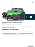 Automatic Battery Charger Circuit Diagram | Circuit Diagramz