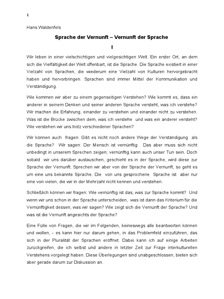 Vernunft - 