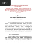 TRADUÇÕES Direito Internacional