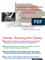 Pandangan tokoh barat terhadap pendidikan kebangsaan (john dewey