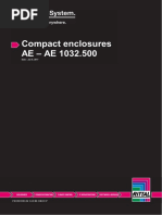 Rittal AE 1050.500 Compact Enclosure | PDF | Door
