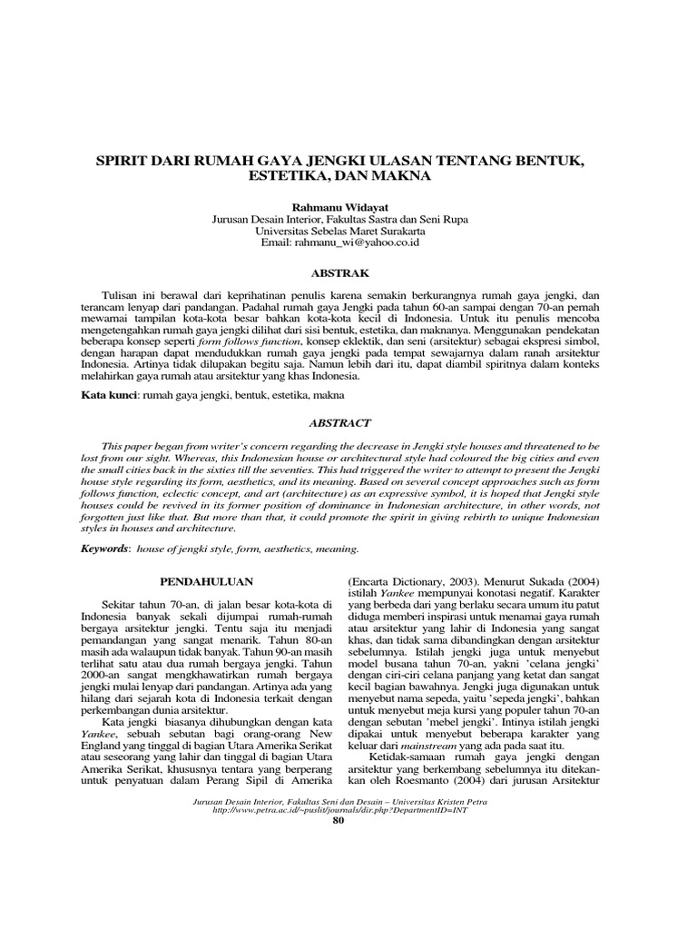 Arsitektur Jengki | PDF