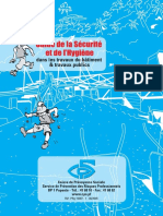 Guide de La Sécurité Et de L'hygiène Dans Les Travaux Du Bâtiment Et Travaux Publics PDF