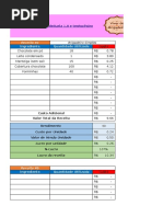 Planilha de Custos e Preço de Venda Viver de Brigadeiro