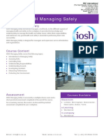 IOSH Managing Safely Course Overview