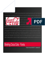 Coca Cola Fanta Premios NON SPOT briefing