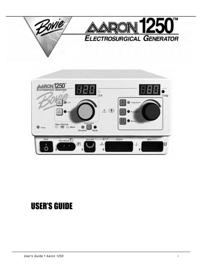 Electrocauterio Bovie Aarona1250_sm Artificial Cardiac Pacemaker