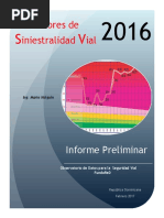Indicadores Catastróficos 2016. RD 2016 