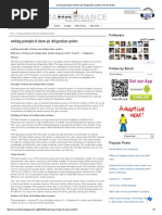 Working Principle of Steam Jet Refrigeration System 