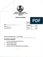 ENGLISH P6 English CA1 2015 Nan Hua Exam Papers