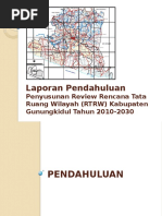 Download 01 Laporan Pendahuluan Review Rtrw Kabupaten Gunungkidul by elen erlando SN340560487 doc pdf