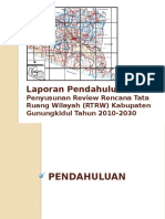 Download 01 Laporan Pendahuluan Review Rtrw Kabupaten Gunungkidul by elen erlando SN340560487 doc pdf