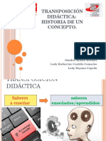 Presentación Transposición Didáctica