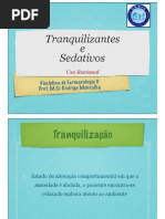 1 - Tranquilizantes e Sedativos