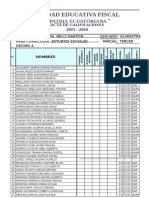 Actas Del Tercer Parcial 2do Quim