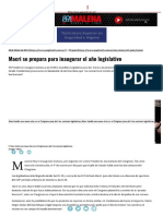 Macri Se Prepara Para Inaugurar El Año Legislativo _ Página12 _ La Otra Mirada