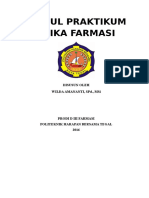 Modul Praktikum Fisika Farmasi