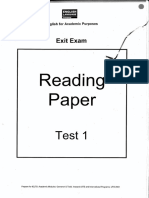Reading Prepare For IELTS Test 1