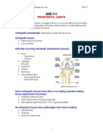 Prosthetic Joints