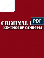 Criminal Code of the Kingdom of Cambodia