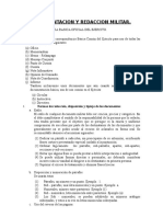 Documentación militar: tipos de correspondencia y normas de redacción