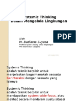Prinsip Sistemik Thinking Prof Budi