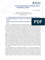 15-Lopez-Matrimonio Entre Homosexuales en America Latina, Liberalismo y Poder PDF