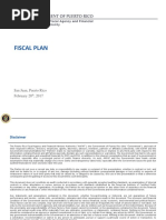 PR Fiscal Plan - 2017 