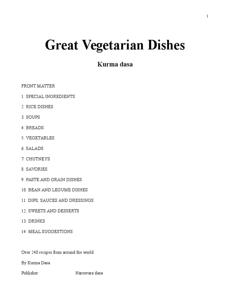 Great Vegetarian Dishes Kurma PDF Yogurt Teaspoon
